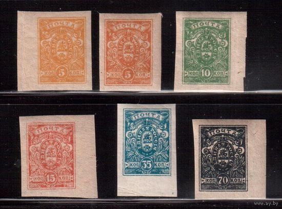 Россия-1919 (Сол.1-5) ** ,  Гражданская война, Деникин(2)