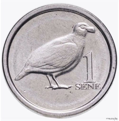 Самоа 1 сене 2020 года, UNC. "Зубоклювый голубь". Тихий океан. Сторгуй за свою цену, предложи обмен!