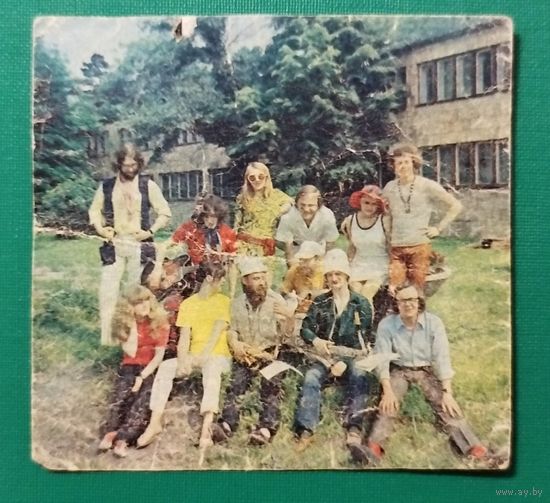 Открытка ВИА с дарственной надписью. 1970-е