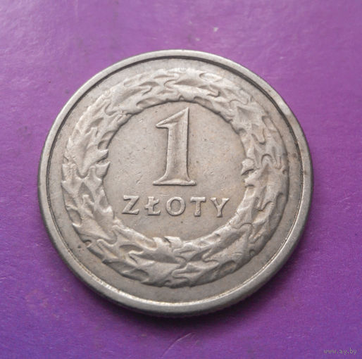 1 злотый 1995 Польша #02