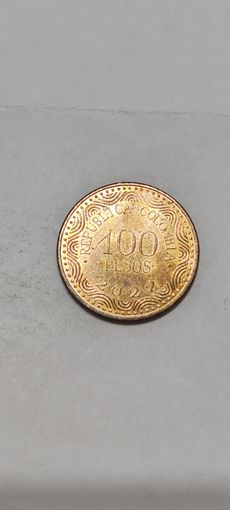 Колумбия 100 песос 2022