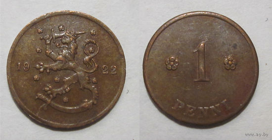 1 penni 1922