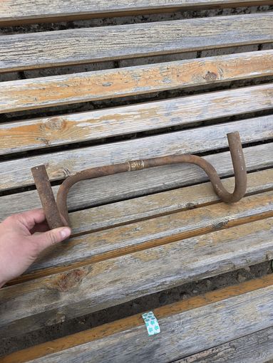 Руль от старого велосипеда