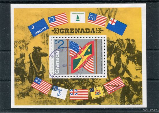 Гренада. 200 лет независимости США. Блок