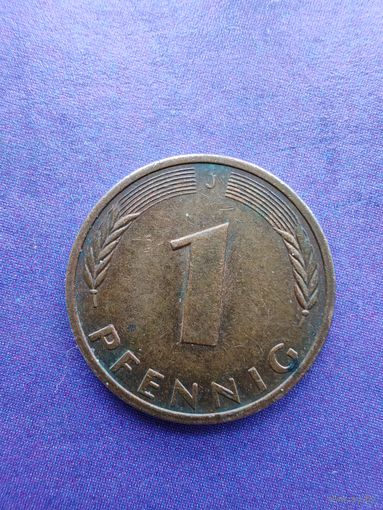 Германия ФРГ 1 пфенниг 1978 J