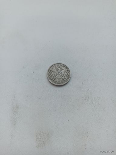 Германия 5 пфенингов 1900 год(F)