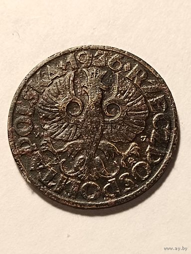 5 грошей 1936 г. без мц. Польша.