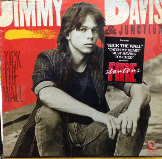 Jimmy Davis & Junction - Kick The Wall 1987, LP