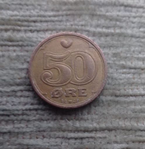 Werty71 Дания 50 эре 1993