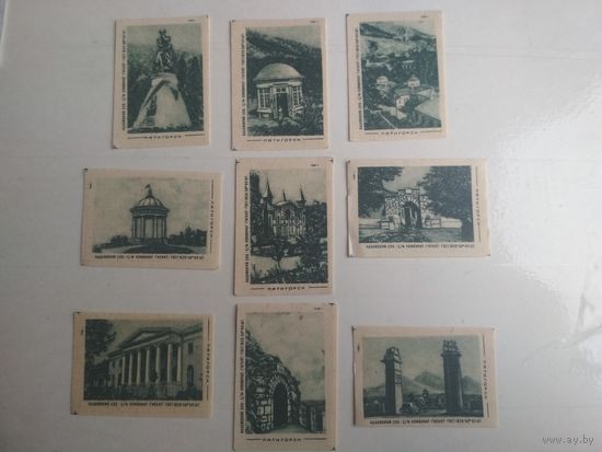 Спичечные этикетки ф.Гигант. Пятигорск. 1960 год
