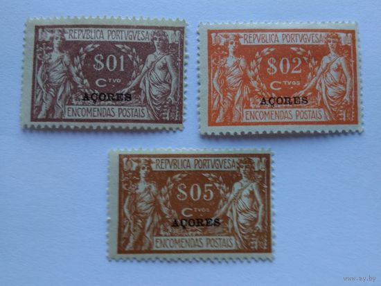 АЗОРСКИЕ ОСТРОВА. 1921 год.