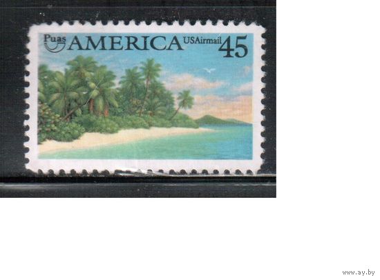 США-1990, (Мих.2112),  * (без клея) , Америка,  Карибы