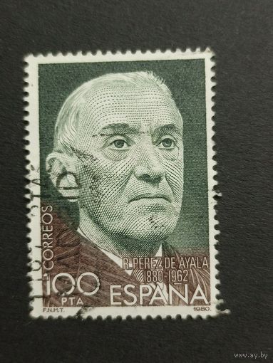 Испания 1980. 100 лет со дня рождения Рамона Переса де Айялы, 1880–1962 гг.. Полная серия