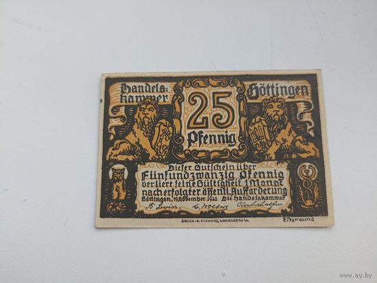 Германия 25 пфенингов (4)