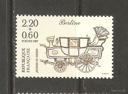 Франция 1987 Карета