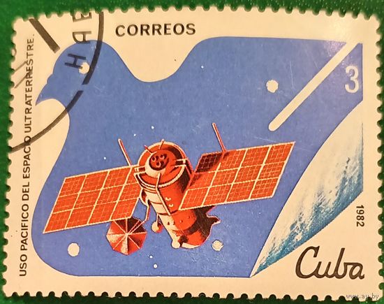 Куба 1982. Космический аппарат Внера-1