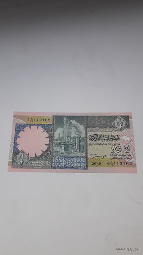 ЛИВИЯ 1/4 динара 1991год