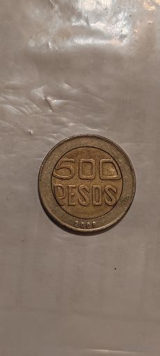 Колумбия 500 песос 2008