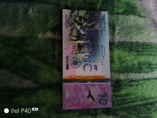 Арктика 10 доллар