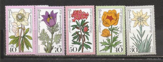 ФФ1 ФРГ 1975 Цветы