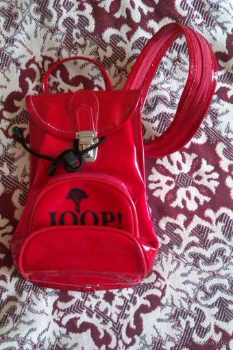 Рюкзачок фирменный "JOOP!" / Сумка лакированная (Из Германии)