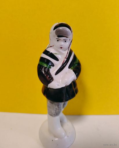 Блокадница укутыш девочка в шубке 45-50 гг