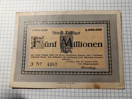 Германия 5 миллионов марок (12)