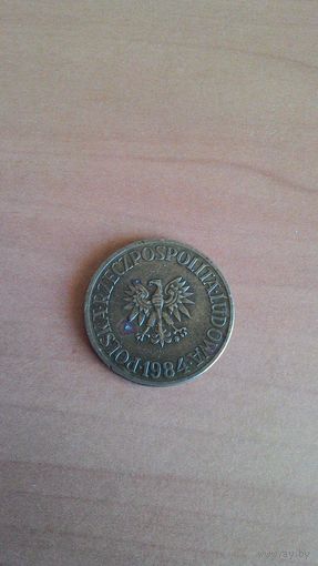 5 злотых 1984.