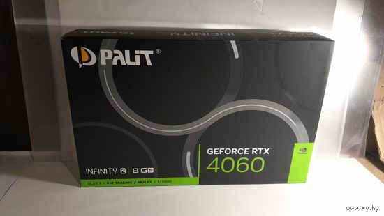 Коробка от видеокарты PALIT  GF RTX 4060 INFINITY 2 8G