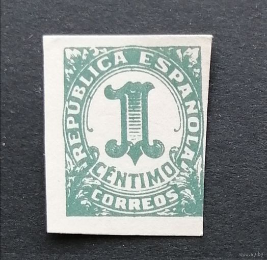 Испания 1933  Стандарт, Цифры.  Без перфорации