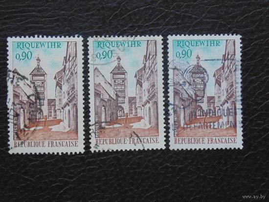 Франция 1971г. Архитектура.