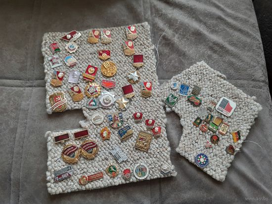 Значки. СССР и прочее того времени. Сборный лот.