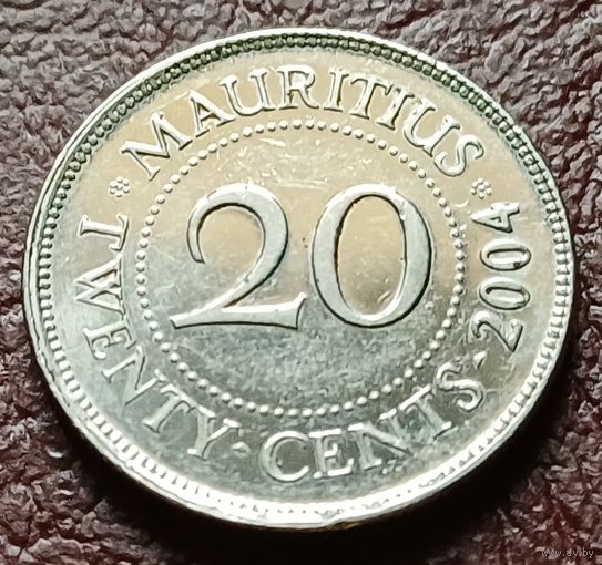 Маврикий 20 центов, 2004     ( 1-8-3 )