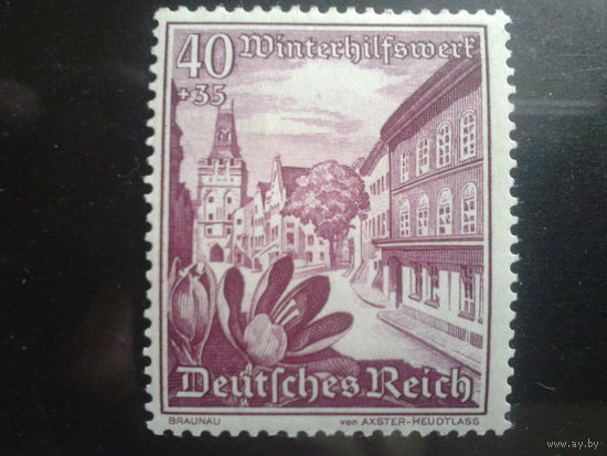 Рейх 1938 Зимняя помощь, Крокусы Михель-40,0 евро концевая
