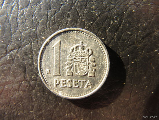Испания. 1 песета. 1987. С 20 копеек. Распродажа коллекции. Смотрите другие лоты.