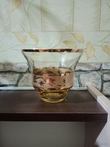 Вазочка стекло СССР