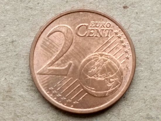Германия 2 евроцента, 2018 "J". (Н)