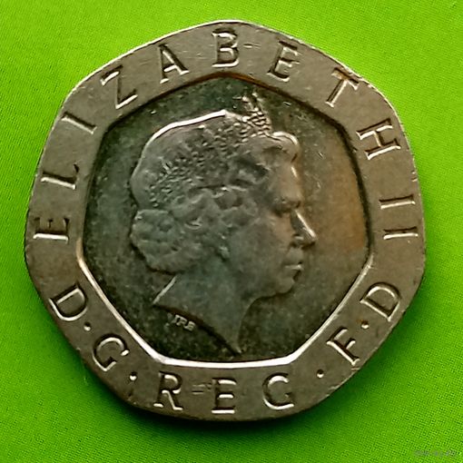 Великобритания  20 пенсов 2003год