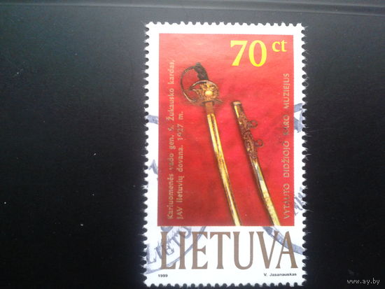 Литва 1999 Сабли генерала Жукаускаса 1927 год