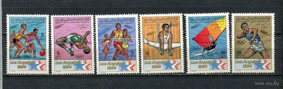 Ливия (Джамахирия) - 1983 - Лентние Олимпийские игры - [Mi. 1162-1167] - полная серия - 6 марок. MNH.  (Лот 43JK)-TG2P48
