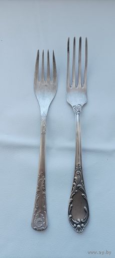 Вилки СССР мельхиор МНЦ. Одним лотом