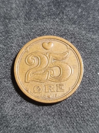 Дания 25 эре 1996