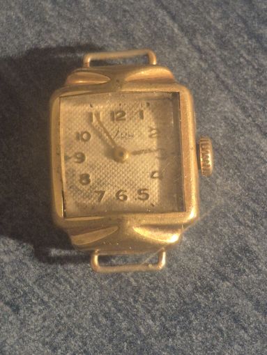 Часы луч. Позолота au12.5