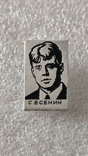 Значок знак Есенин