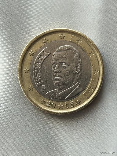 Испания 1 евро 2005
