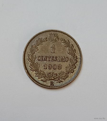 1 чентезимо 1908