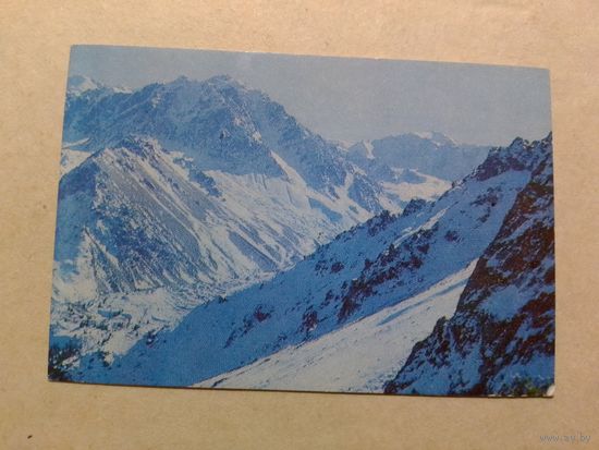 Карманный календарик. Горы . 1978 год