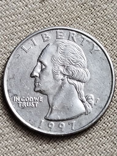 Распродажа - 25 центов (квотер) 1997г.,США