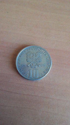 10 злотых 1984, "Болеслав Прус".