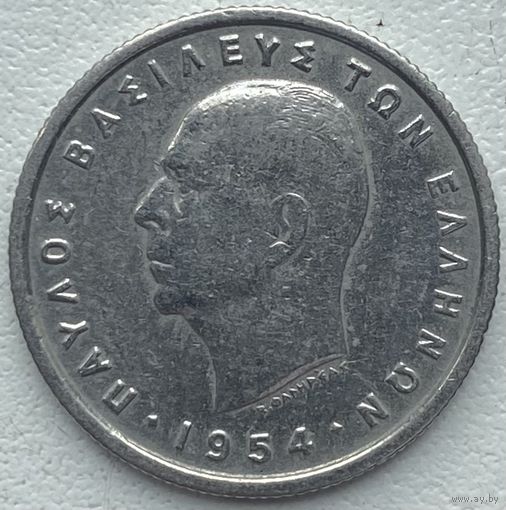 Греция 50 лепт 1954 г. Состояние